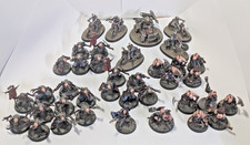 Warhammer 40000, 40k, Genestealer Cults, Tyranids, Xenos, Army, Painted