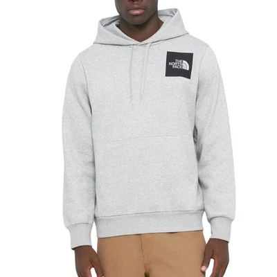 The North Face Sweat à Capuche pour Homme Fine Gris - Photo 1/2