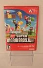 Nintendo Wii New Super Mario Bros. Wii CIB *Tested & Works*