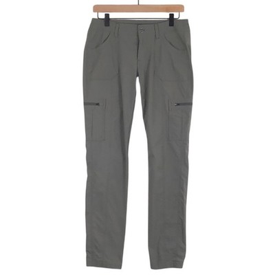 KUHL Cargo Hiking Pants Women's Sz 6 Gray Zip Pockets Stretch Outdoor 108846
