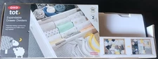 OXO Good Grips Expandable Dresser Drawer Divider - 2 Pack. ~ New In Box ~