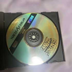 Fantasy Zone Sega Saturn Software With Obi (paper Band) And Postcard Included.
