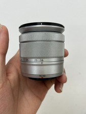 Used Fujifilm XC 16-50mm F3.5-5.6 OIS II Lens Silver With Front Rear Caps