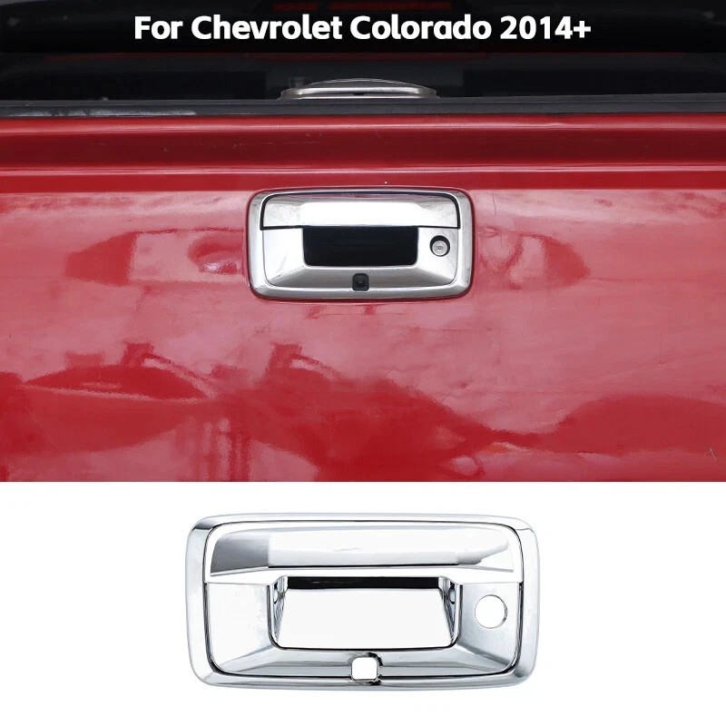 Set For 2015-2022 Chevy Colorado Top Mirror+Door Handle + Tailgate Covers Chrome