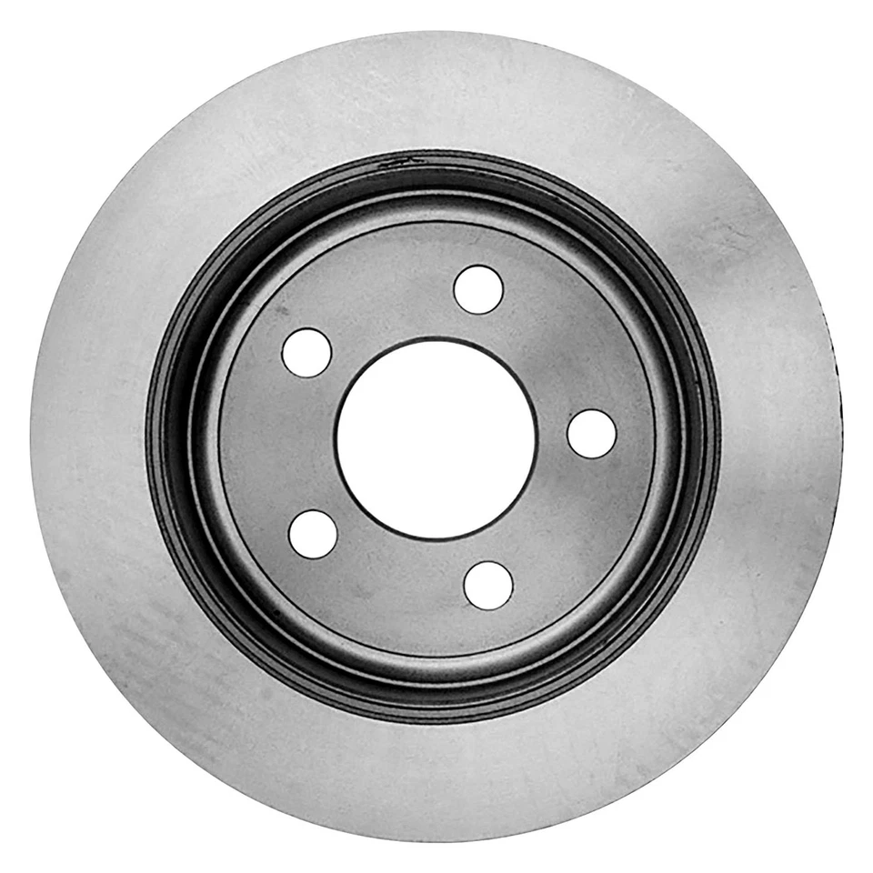For Jeep Liberty 2003-2013 ACDelco 18A1336AC Silver Solid Rear Brake Rotor Foto 3 de 4
