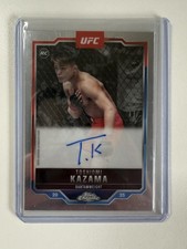 2025 Topps Chrome UFC Tashiomi Kazama RC Rookie Auto
