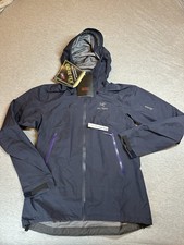 Arc  teryx Beta LT Jacket Gore-Tex Black Sapphire Women  s Size Large BNWT Rare