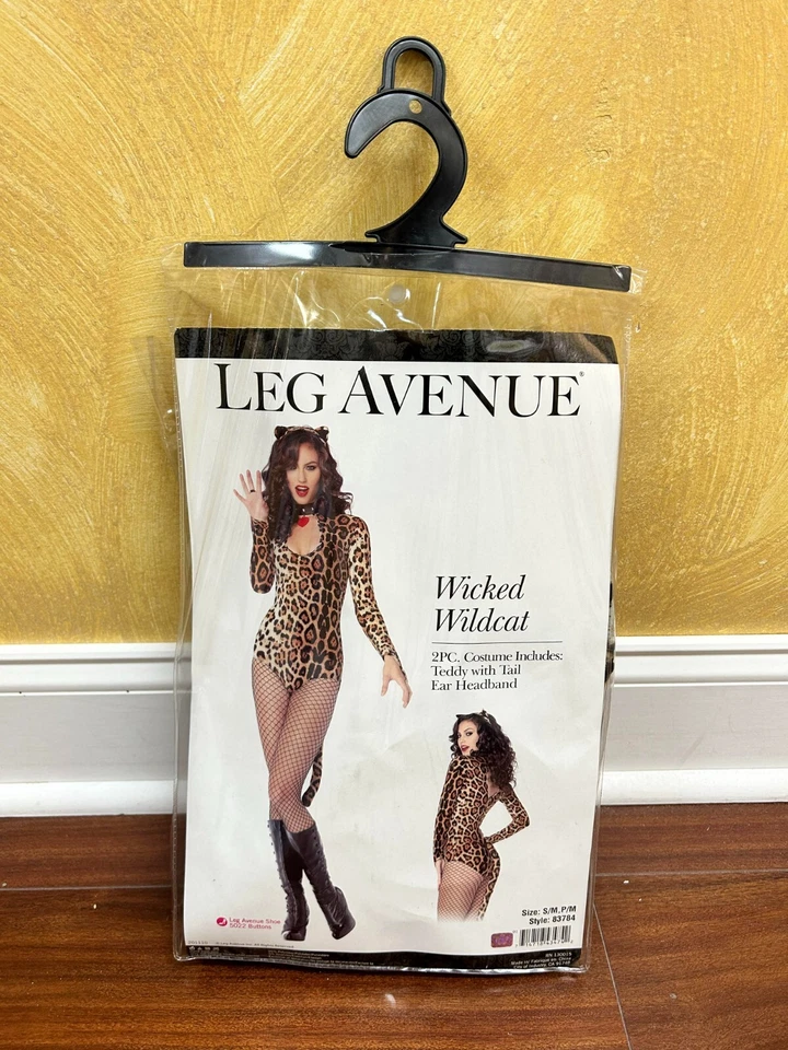 Leg Avenue Wicked Wildcat Womens Costume Size S/M - Image 4 of 4