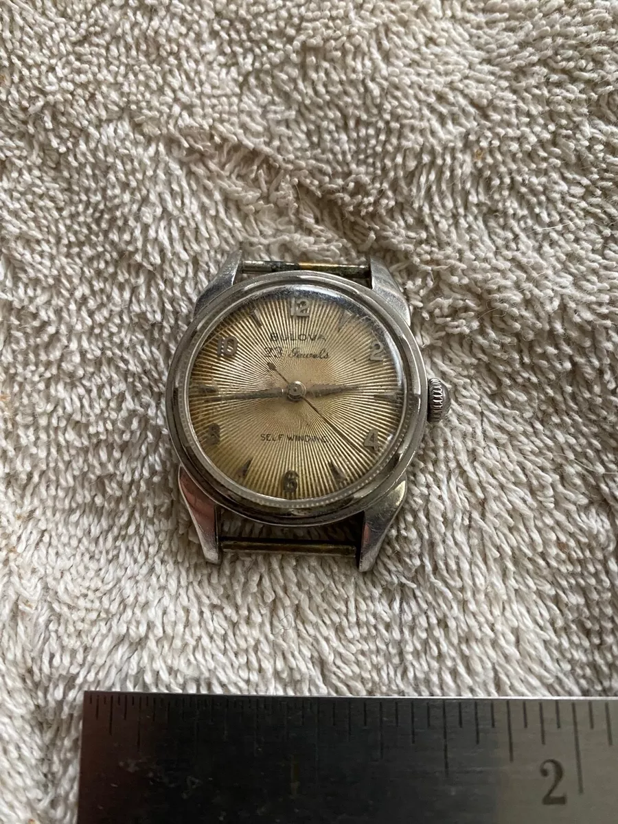 Vintage bulova 23 clearance jewels self winding