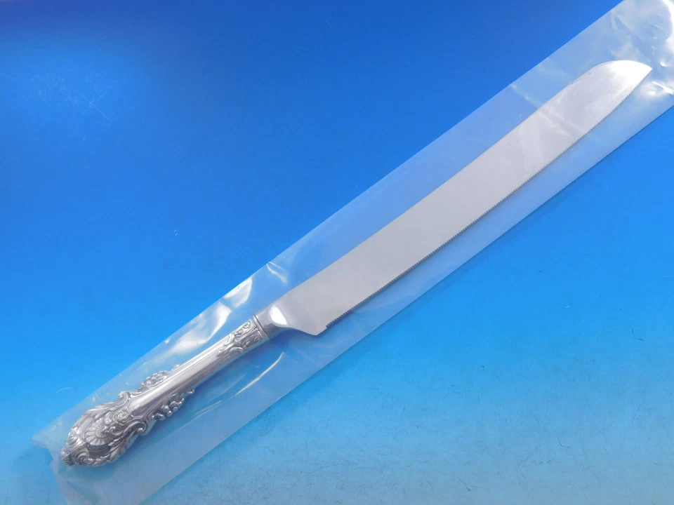 Sir Christopher by Wallace Sterling Silver Wedding Cake Knife HHWS Custom 12" - Image 2 of 4