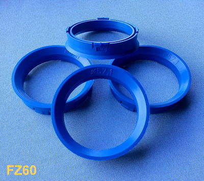 5 X Anelli Centraggio Distanziatore Per Cerchi R07 64,0 58,6 Zb - Foto 3