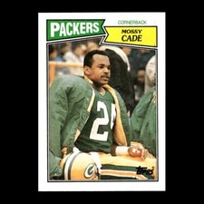 Mossy Cade 1987 Topps Rookie Green Bay Packers #360 R326G 36