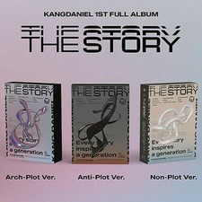 KANG DANIEL THE STORY Album 3 Ver SET 3CD+3 Photo Book+3Poster+15 Card
