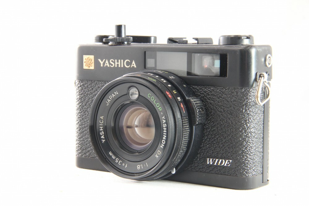 Excellent Yashica Electro 35 CCN WIDE Black Rangefinder Camera from Japan #838