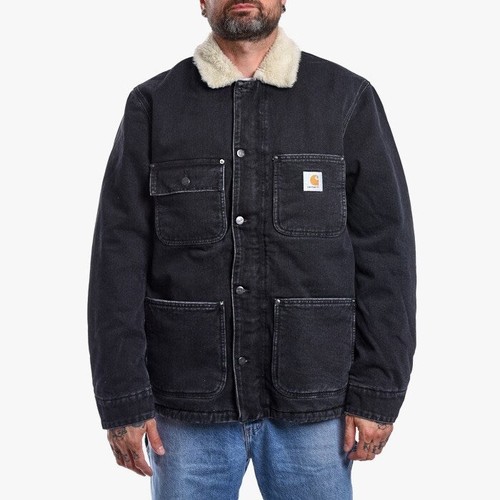 Carhartt WIP Fairmount Coat Black Stone 