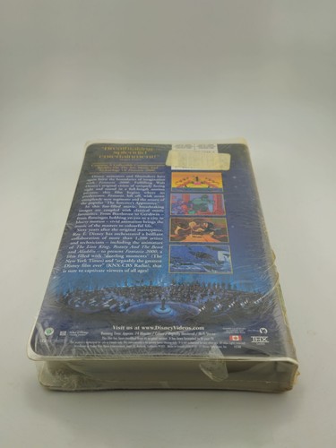 Fantasia 2000 VHS Tape ~ Sealed ~ Walt Disney Movie Clamshell Mickey Mouse - Picture 8 of 8