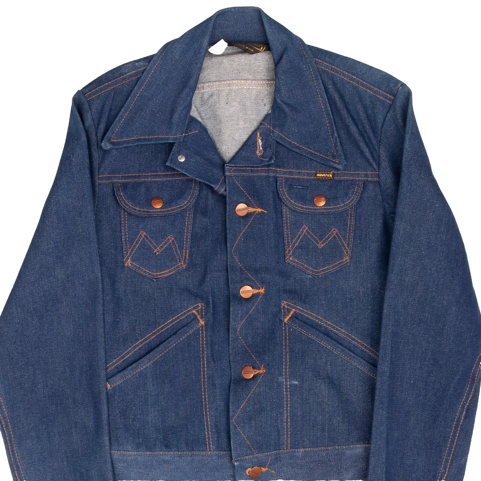 1970s Denim Outerwear Coats & Jackets for Men