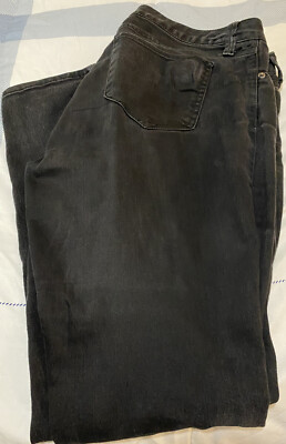 Jean Femme NOBO No Boundaries Noir Taille 15 M, Jambe Droite, Taille Mi-haute