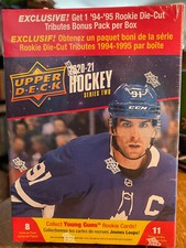 2020 -2021 Upper Deck Hockey Series 2 Mega Box (94-95 Rookie Die-Cut Bonus Pack)