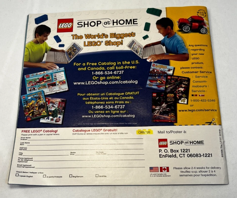 LEGO Exo-Force Series Lot of 3 Instruction Manuals 7702 7704 8115 - Image 3 of 4