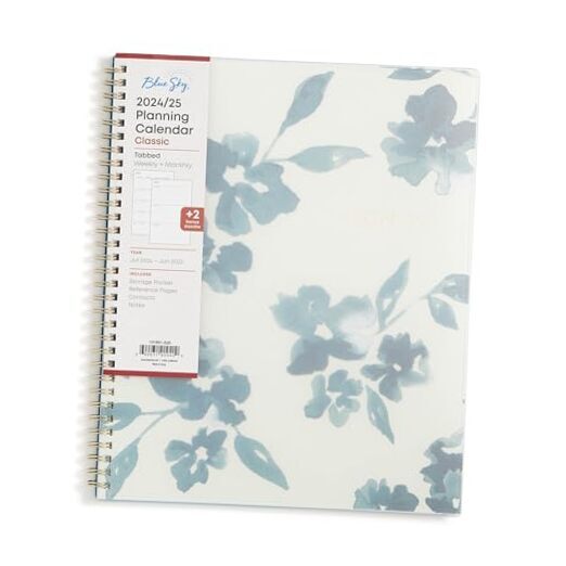 2024-2025 Academic Year Weekly and Monthly Planner, 8.5