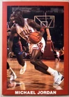 1990 Broder Michael Jordan Vintage Red Border Chicago Bulls SHARP Oddball Card