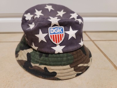 DGK Bucket Hat Stars Camo Nice!! | eBay