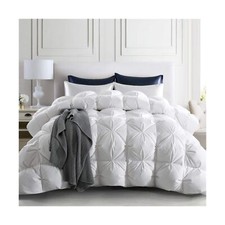 puredown  Goose Down Comforter King Size, 800 Fill Power, 100 Cotton Winte
