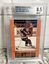 1993-94 Upper Deck Future Heroes #33 Jaromir Jagr - Beckett 8.5. NHL