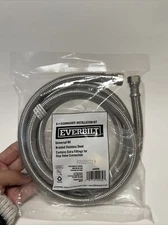 NEW Everbilt 6 ft DISHWASHER Installation Kit UNIVERSAL Stainless Braided Steel