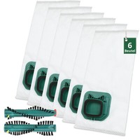 Staubsaugerbeutel Und BüRsten Passend FüR Vorwerk Kobold 140 150 Mit Eb 360 370