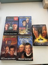 5 William Shatner hardcover books, Star Trek,...