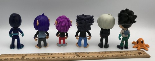 PJ Masks Villains Figuren 6 Stück Romeo Wolfie Kids Howler Ninja Luna Rip - Bild 4 von 4