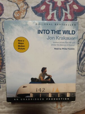 Shelf203 Audiobook~into the wild- Jon krakauer- unabridged- 6 cds