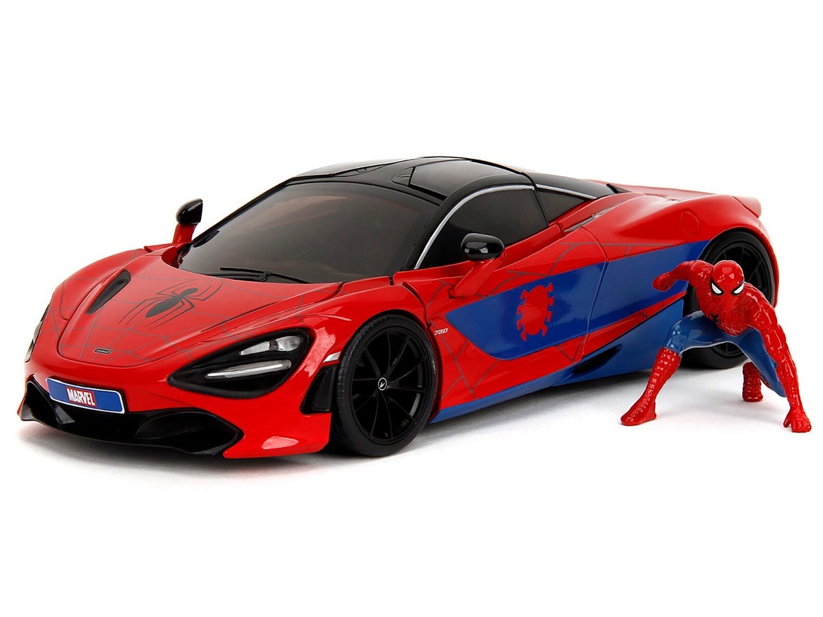アメリカ人形 MCLAREN 720S RED & BLUE W/ 