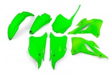Kit Plastiques Carénages Kawasaki KX 85 - 112 2022 - 2025 Ufo Plast Vert Fluo
