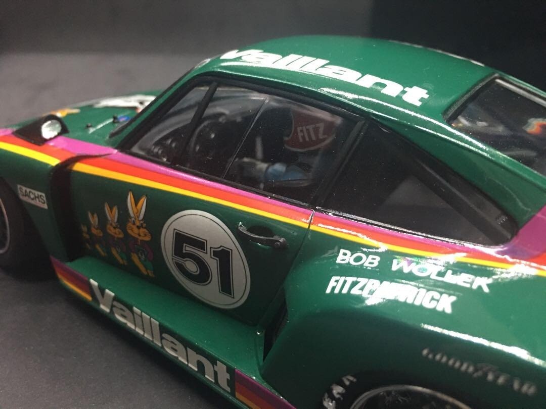 1/20 Kremer Porsche 935 Turbo Finished Model Rare Classic Tamiya