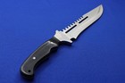 Tac Xtreme 15.5" Stainless Steel Blade Hunting Knife Pakkawood With Black Sheath — photo 1