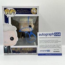 Johnny Depp AUTOGRAPH Fantastic Beasts - Gellert Grindelwald Signed Pop ACOA