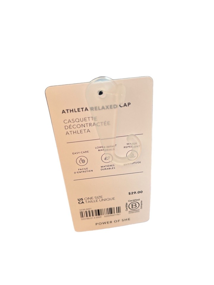 Athleta Relaxed Cap Black Baseball Hat eBay