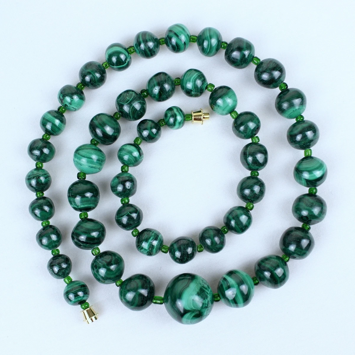 Green malachite best sale necklace