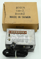 BOGEN COMMUNICATIONS Audio Amplifier Model GA...