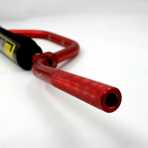 RED Handle bar MX Pit/ Dirt Bike Atomik PitproThumpstar Handlebars 7/8" 22mm - Picture 3 of 7