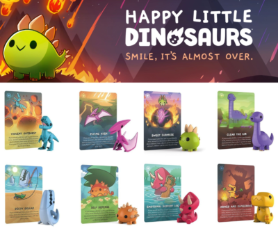 Unstable Games Happy Little Dinosaurs - Problemi Puberali, Gioco Di Carte Per 2 4 Giocatori Tedesco 2 4 24417369