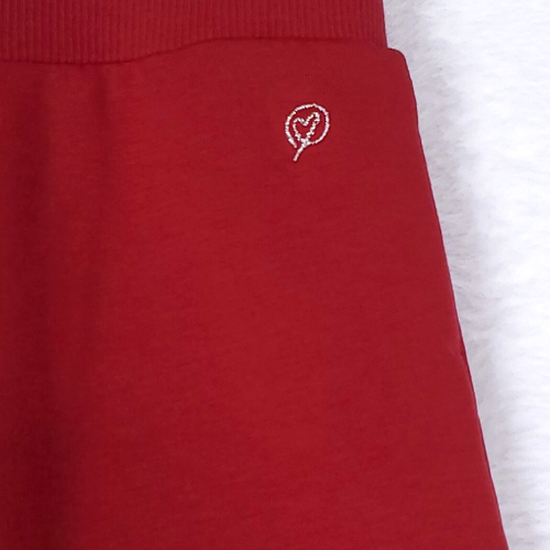 The Drop Maddie Jogger Pants Womens Large Red Loose-Fit Supersoft Sweatpants - Picture 7 of 13