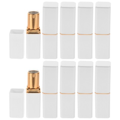 3 Pieces Aus Aluminiumimitat Quadratische Lippenstifttube