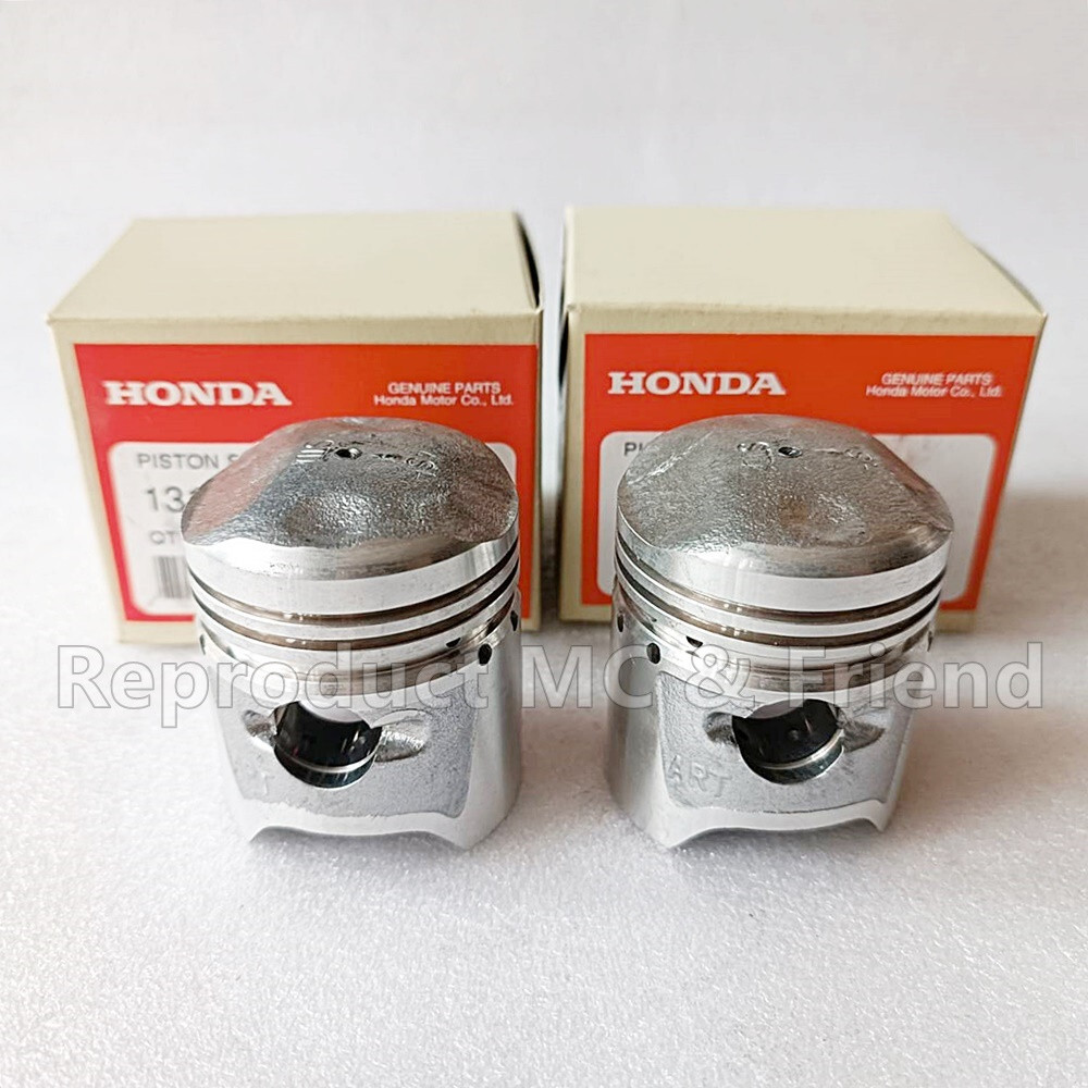 2x Piston STD STANDARD SIZE (Diameter 44.00mm.) For Honda C92 CA92