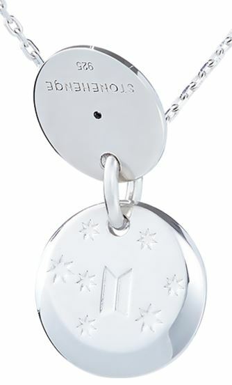 防弾少年団　BTS x STONE HENGE Necklace BTS] BTS X STONEHENGE MOMENT OF LIGHT BIRTH NECKLACE - Pre