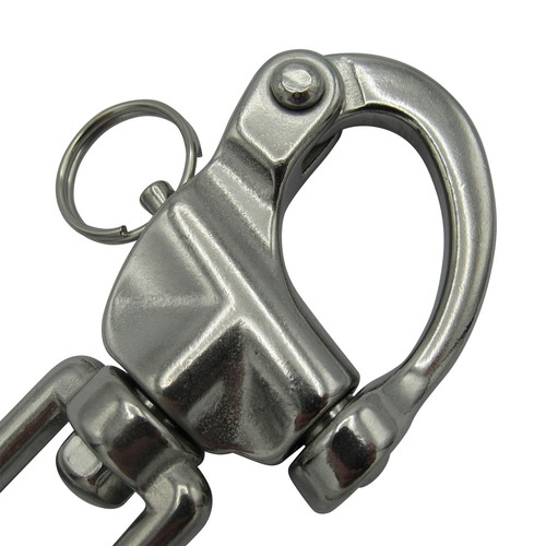 Swivel Snap Shackle Stainless Steel 120MM (Carabiner Quick Release) - Picture 4 of 8