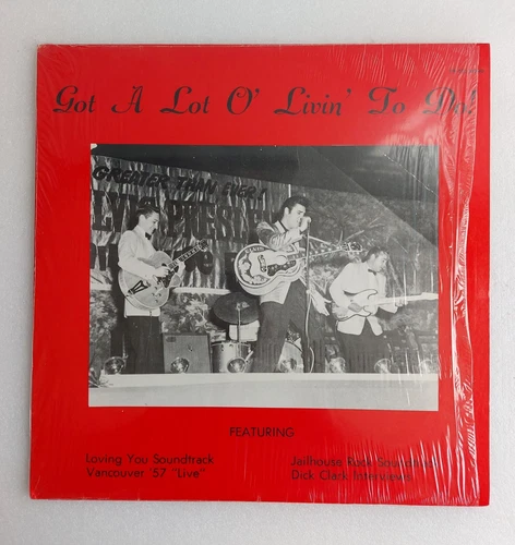 Elvis Presley, Got A Lot O Livin To Do. PR 101 Mono, In Shrink, LP 33 RPM.